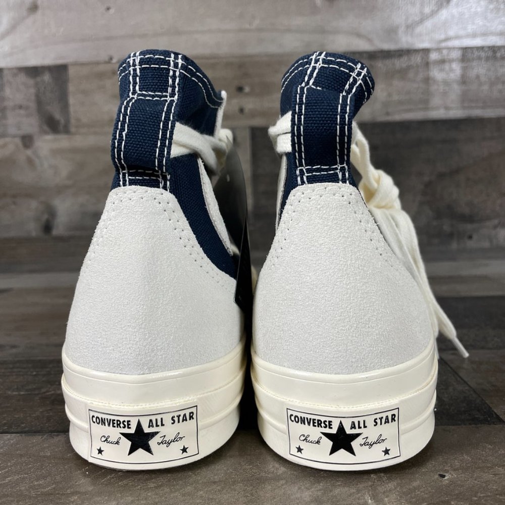 Converse Chuck Taylor All Star 70 Hi Final Club Obsidian Egret Sneakers 168604C - Picture 5 of 7